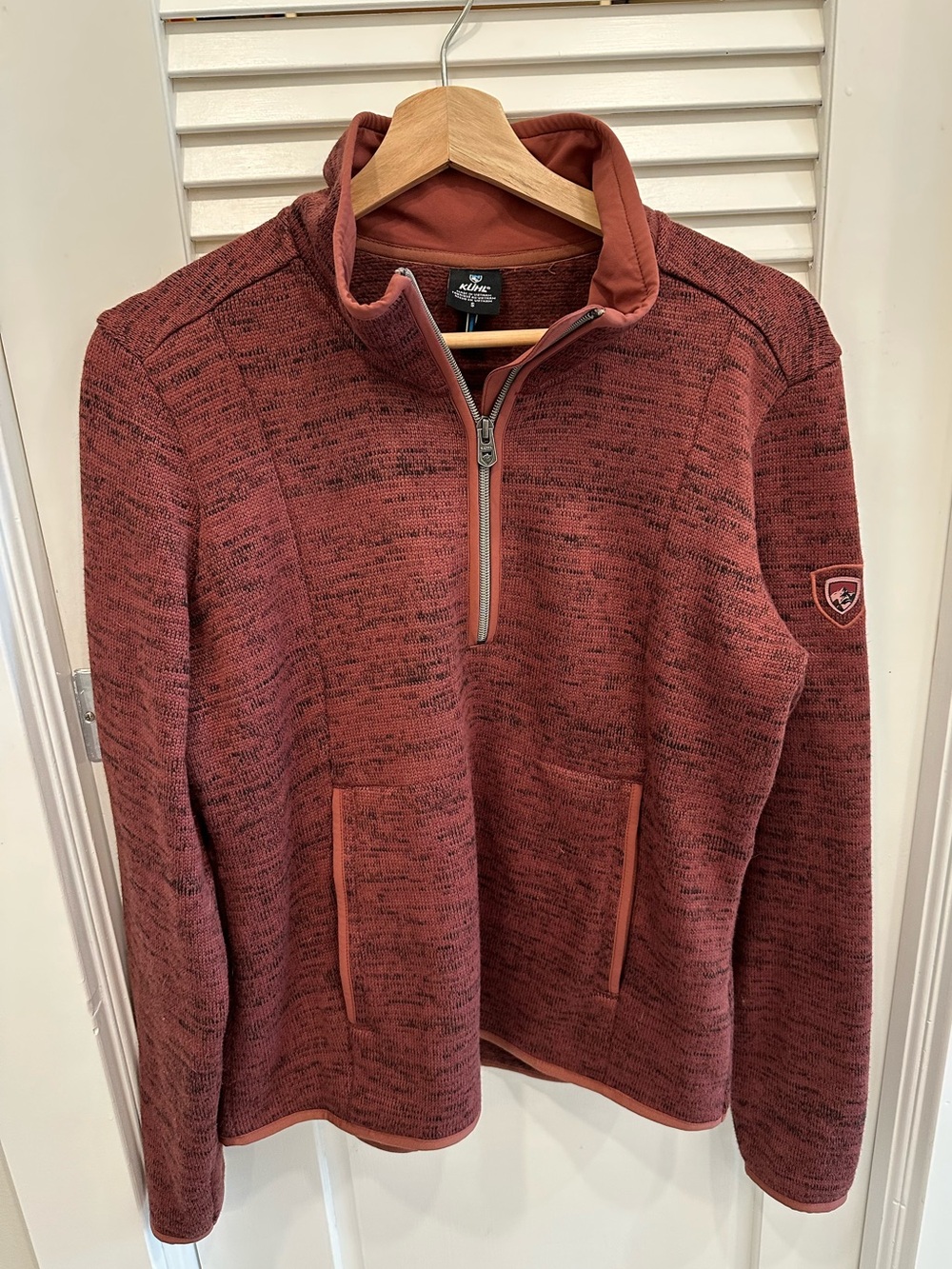 KUHL Women’s Quarter-Zip Pullover Sweater, size small